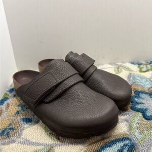 Birkenstock Nagoya Leather Clogs 41 NWOT